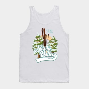 Nordic Valley Utah Ski logo Tank Top